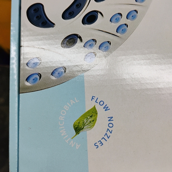 🆕 AQUACARE [NIB] Luxury Handheld Shower High-Pressure 8-Mode Head Satin Nickel - Picture 4 of 5